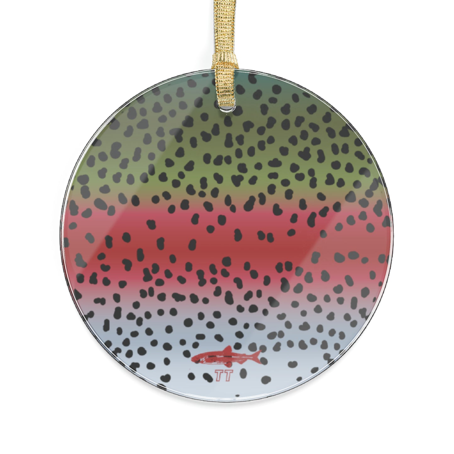 Rainbow Acrylic Ornament