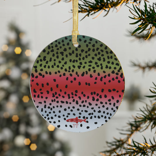 Rainbow Acrylic Ornament